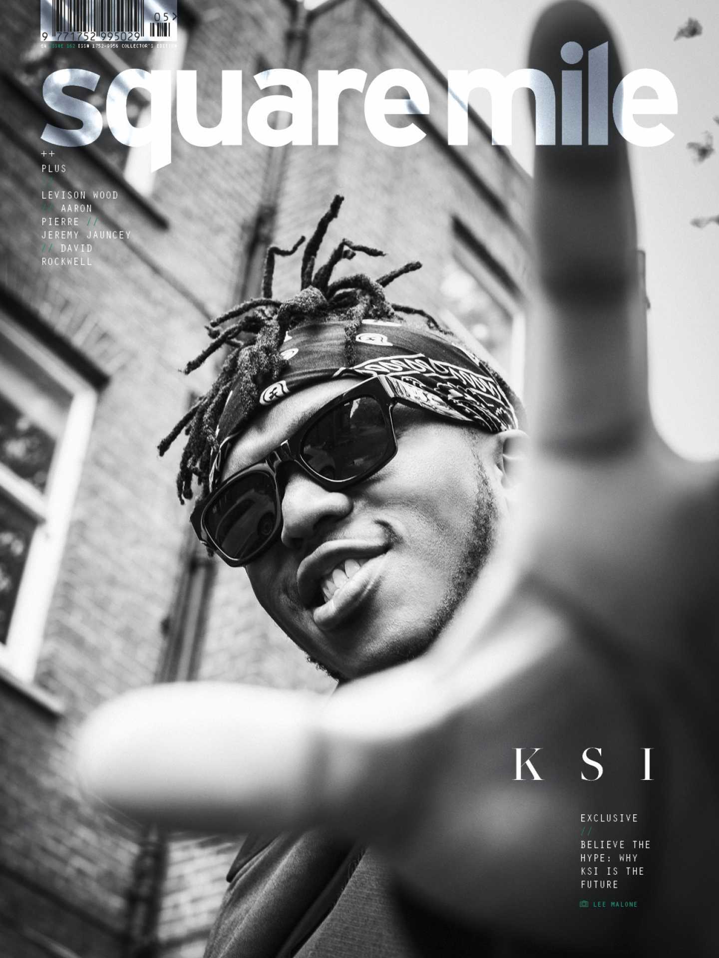 KSI photographed for Square Mile by Lee Malone