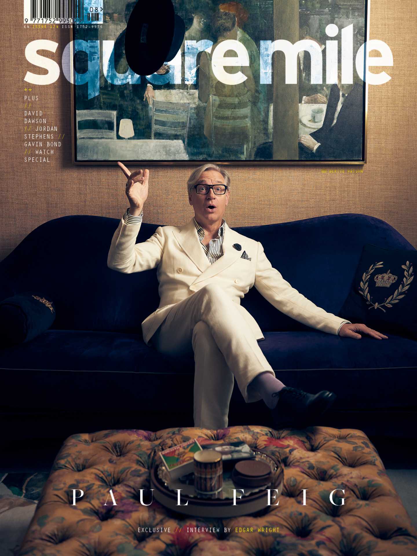 Paul Feig photographed for Square Mile by Bertie Watson