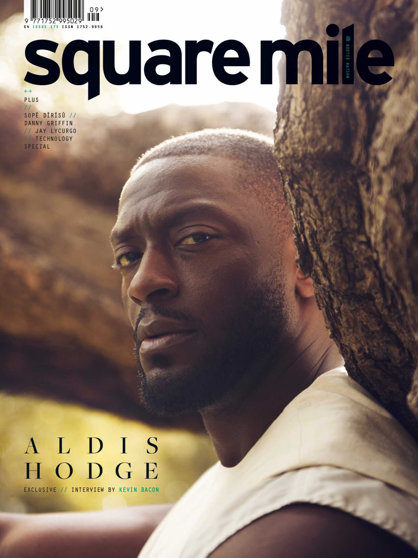 Aldis Hodge photographed for Square Mile by Bertie Watson