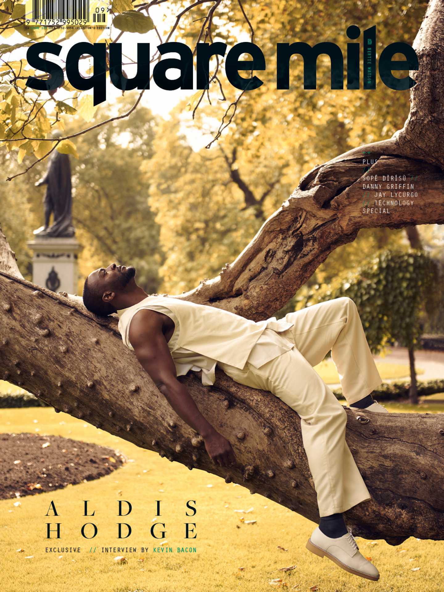 Aldis Hodge photographed for Square Mile by Bertie Watson