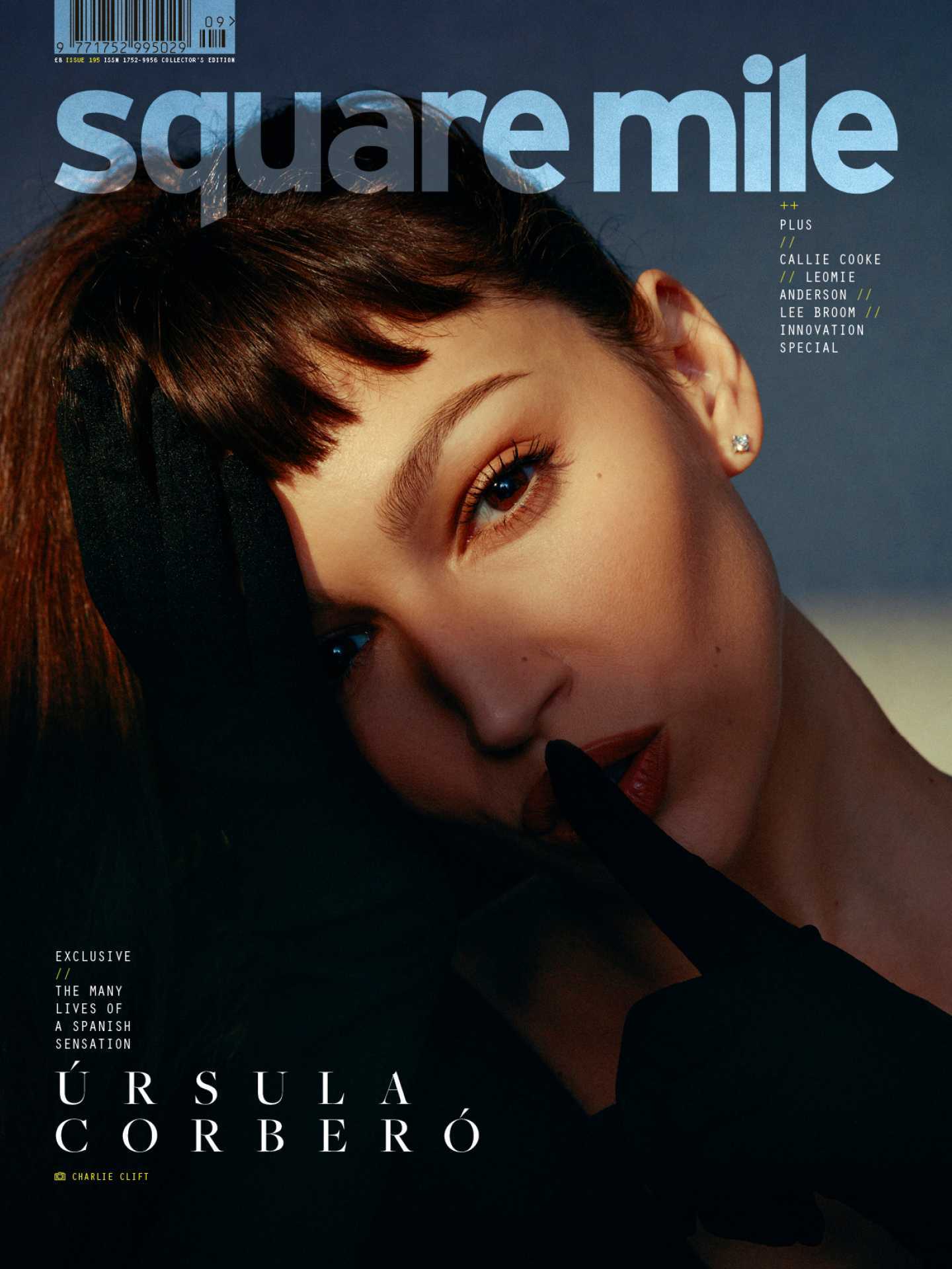 Úrsula Corberó photographed by Charlie Clift for Square Mile