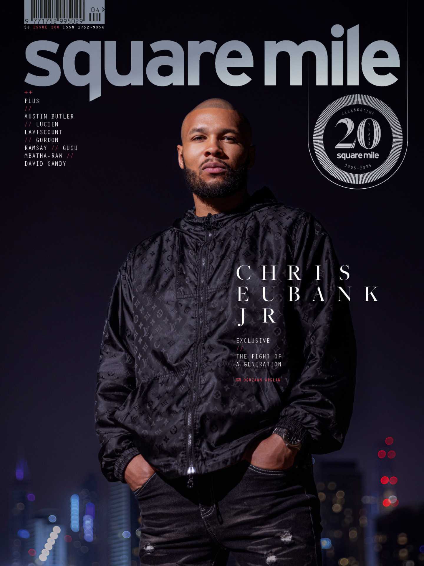 Chris Eubank Jr photographed by Oguzahn Arslan for Square Mile issue 200