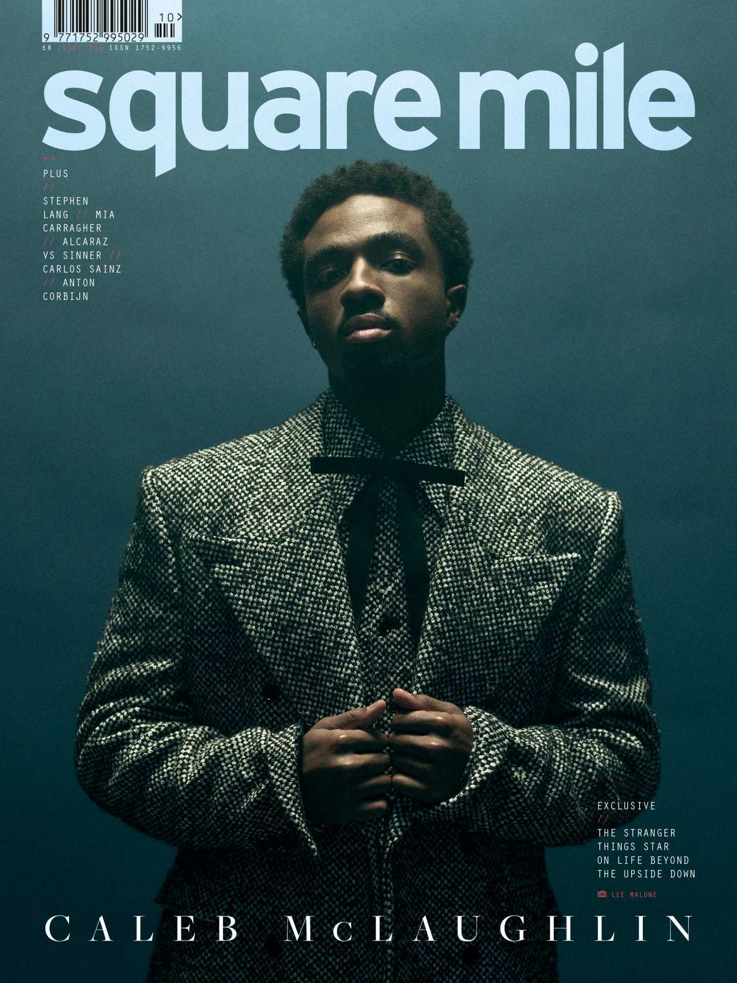 Square Mile - issue 206 - Cover star Caleb McLaughlin photographed by Lee Malone