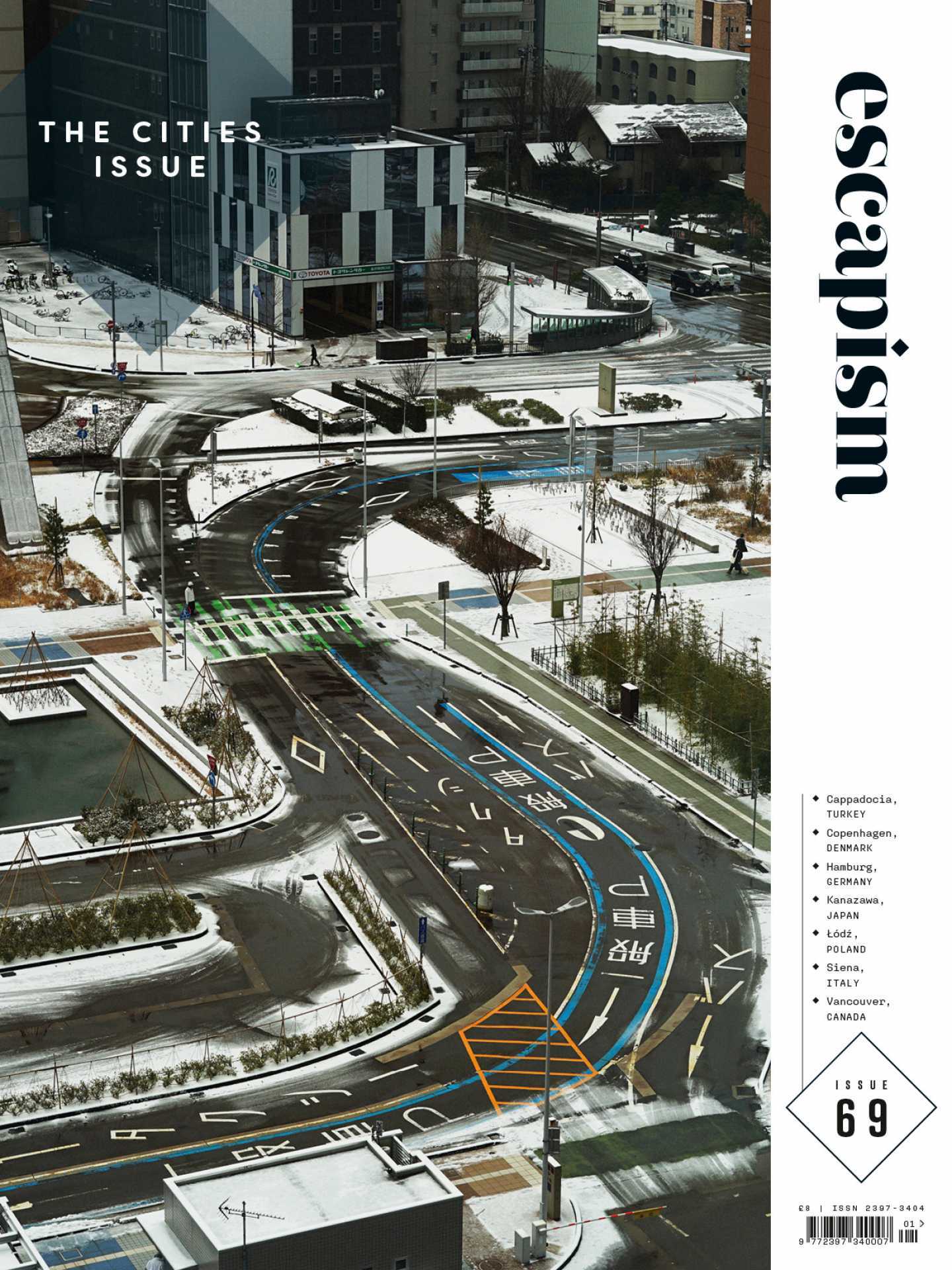 Escapism issue 69 - Cover - The Cities Issue - Kanazawa, Japan photographed by Christy Spring