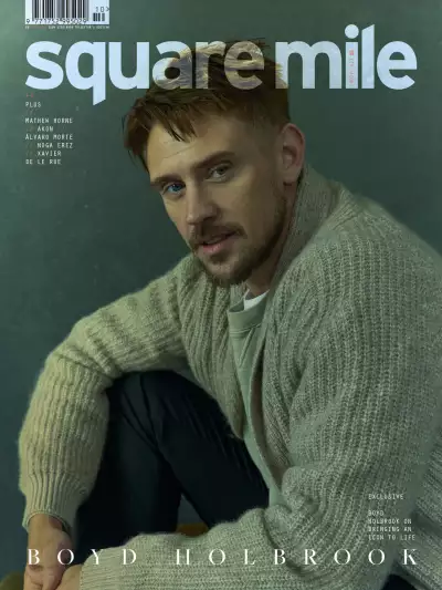 Boyd Holbrook photographed by Leo Jacob for Square Mile