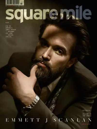 Emmett J Scanlan photographed by Lee Malone for Square Mile issue 199