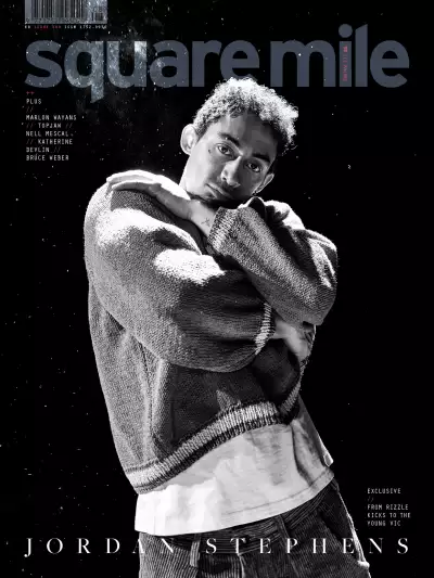 Jordan Stephens Cover photographed by Lee Malone for Square Mile issue 204