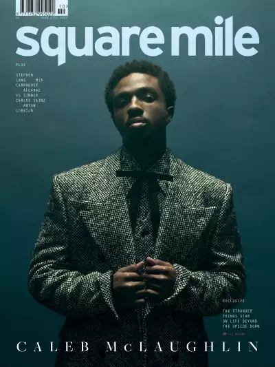 Square Mile - issue 206 - Cover star Caleb McLaughlin photographed by Lee Malone