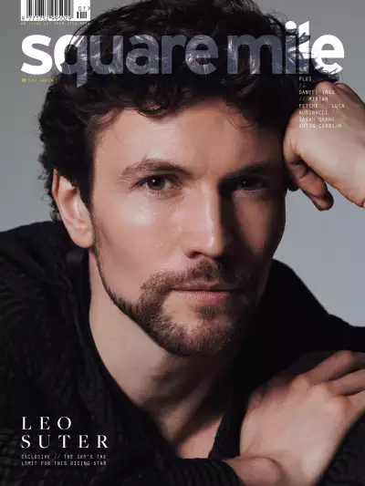Cover star Leo Suter photographed for Square Mile by Kyle Galvin