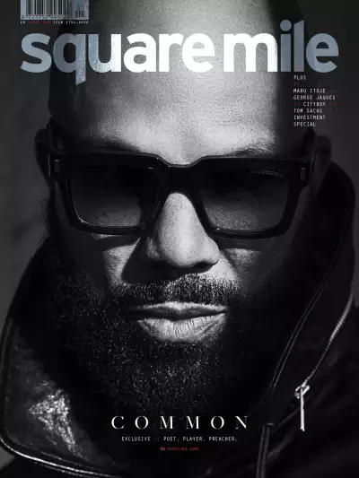 Cover star Common photographed by Yoshitaka Kono for Square Mile issue 211 - Newsstand Edition