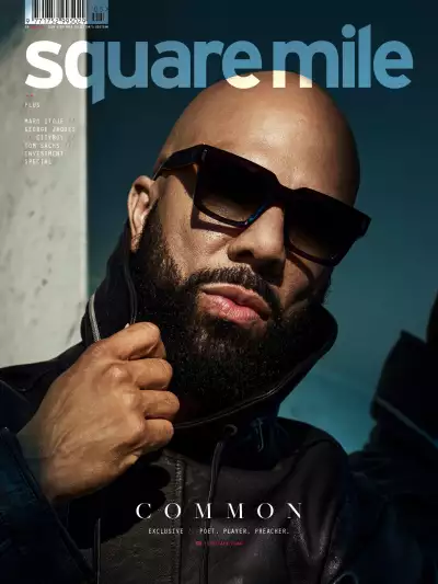 Cover star Common photographed by Yoshitaka Kono for Square Mile issue 211 - Collector's Edition