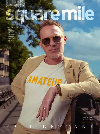 Square Mile issue 213 cover star Paul Bettany photographed by Dennys Ilic