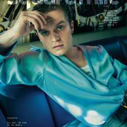 Tom Glynn-Carney photographed by Lee Malone for Square Mile