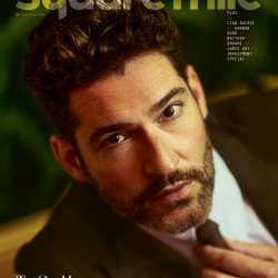 Cover Star Tom Ellis photographed by Yoshitaka Kono for Square Mile issue 202