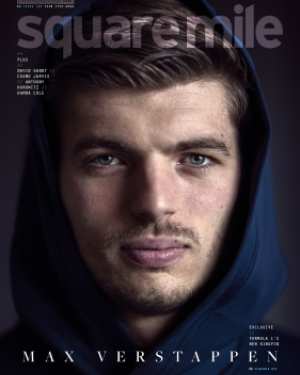 Max Verstappen photographed by Vladimir Rys for Square Mile